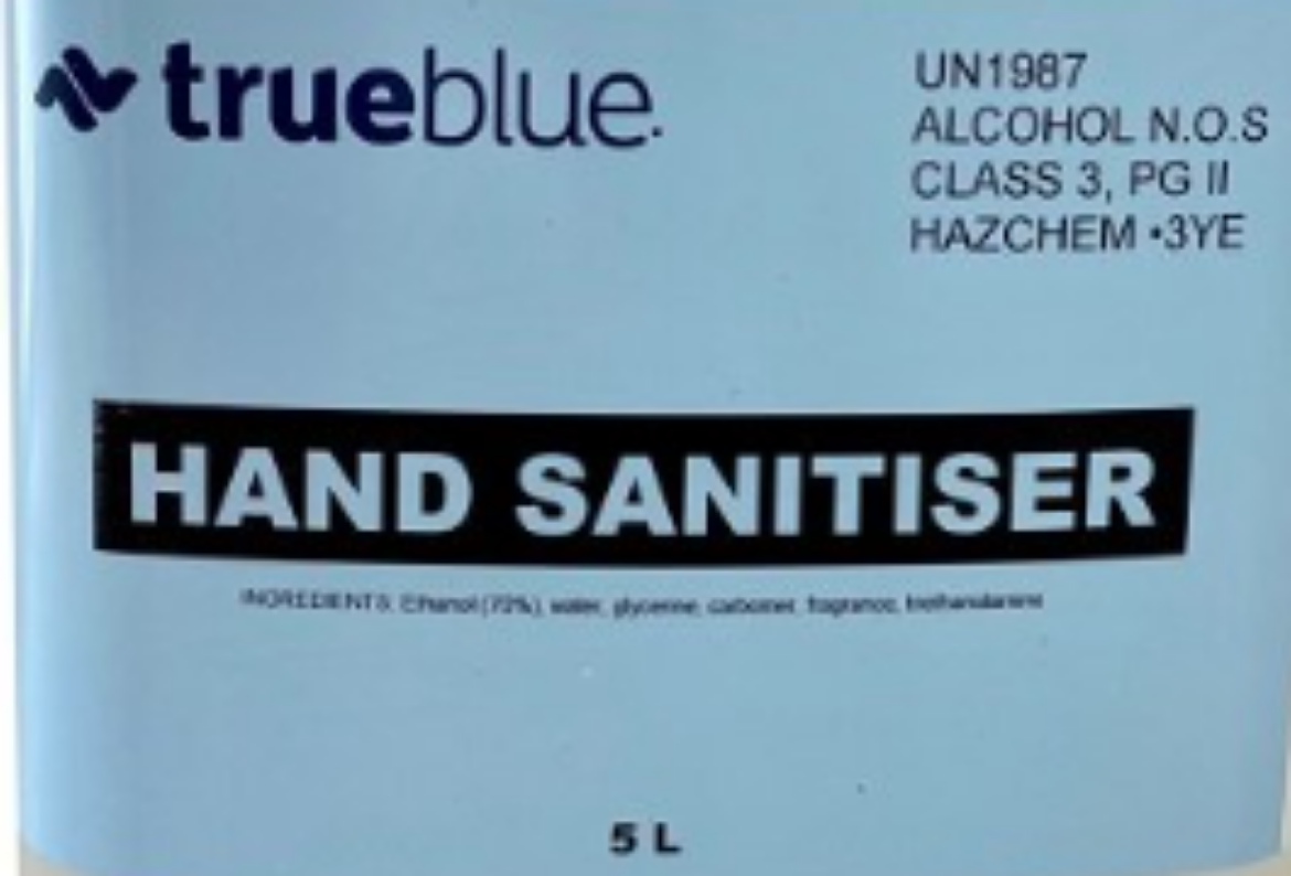 Picture of LABEL, VERLA HAND SANITISER