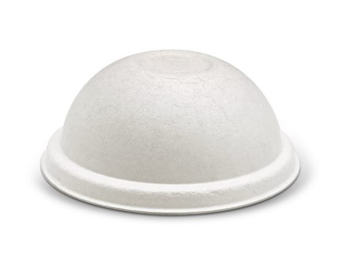 Picture of LID, DOME SUGARCANE 90mm WHITE 1000/CTN