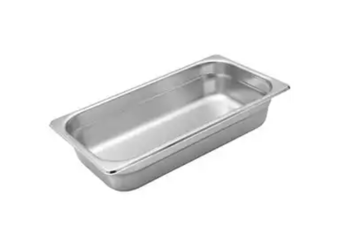 Picture of GASTRONORM PAN 1/3 | 100MM ANTI-JAM 4.3L - 325X175X100MM S/S | TRENTON