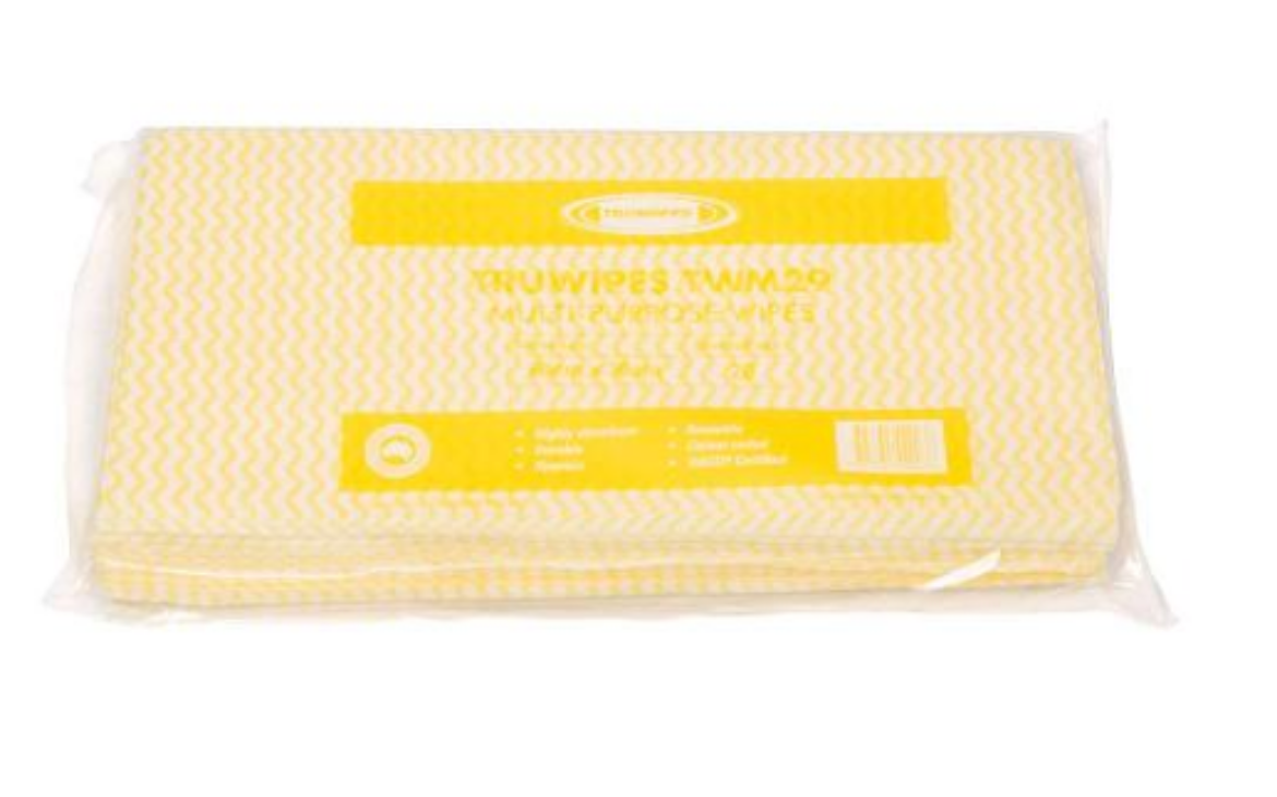 Picture of TRUWIPES MEDIUM YELLOW 280/CTN