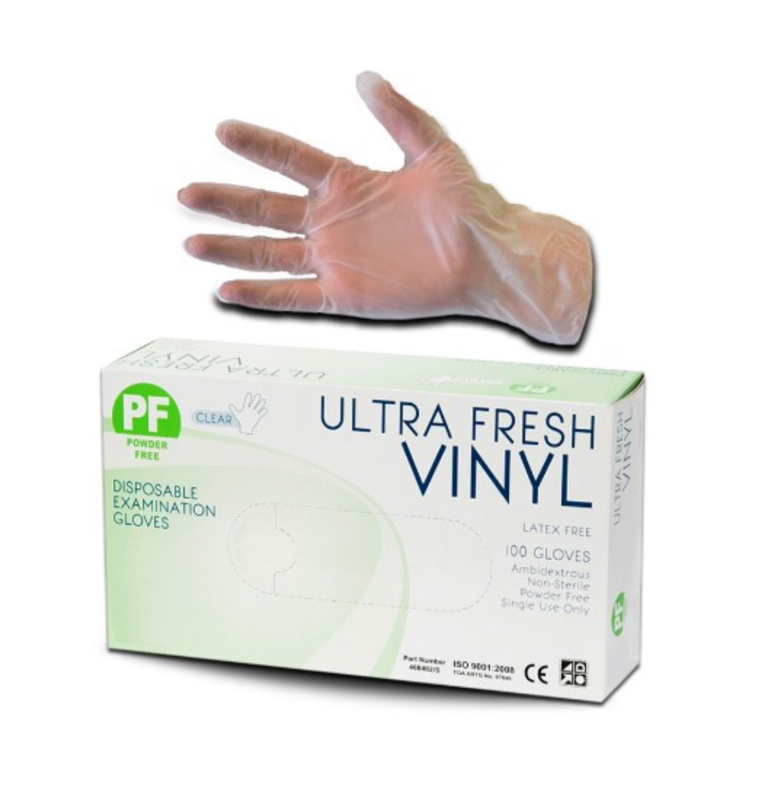 Picture of GLOVE, VINYL P/F SMALL 100/PACK
