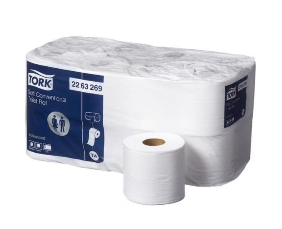 Picture of TOILET PAPER, 400 SHEET 2PLY TORK 48/CTN