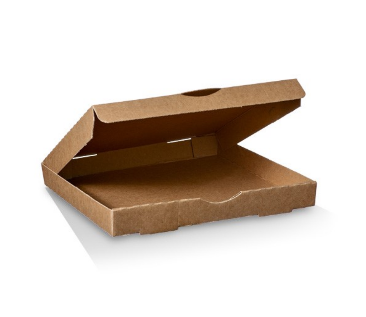 Picture of PIZZA BOX 9" KRAFT 231x231x40mm 100/PACK