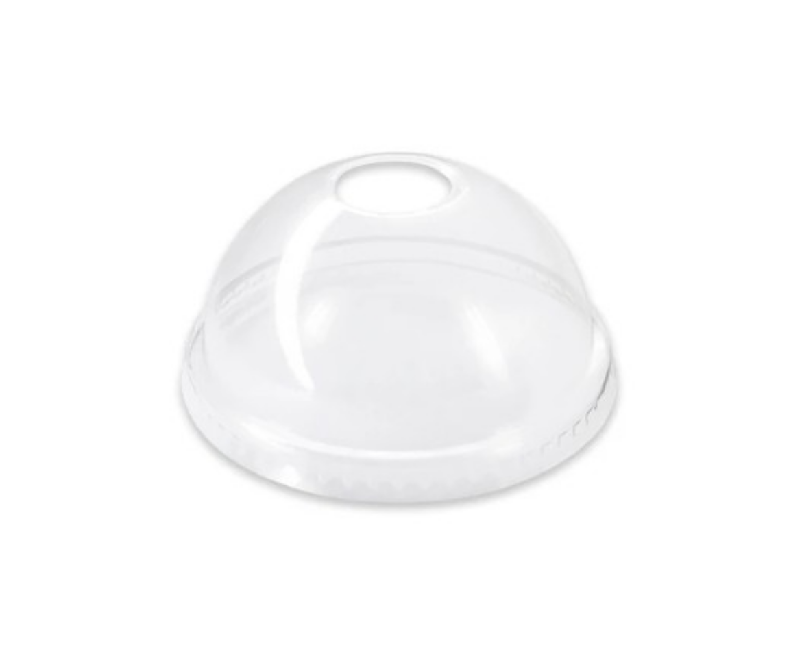 Picture of LID, DOME PET 93MM SUIT PL12OZ - 22OZ W HOLE 1000/CTN