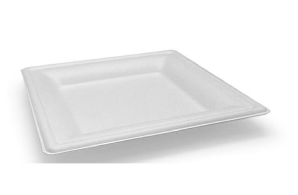 Picture of PLATE, 10" SQUARE CANE 50/PACK