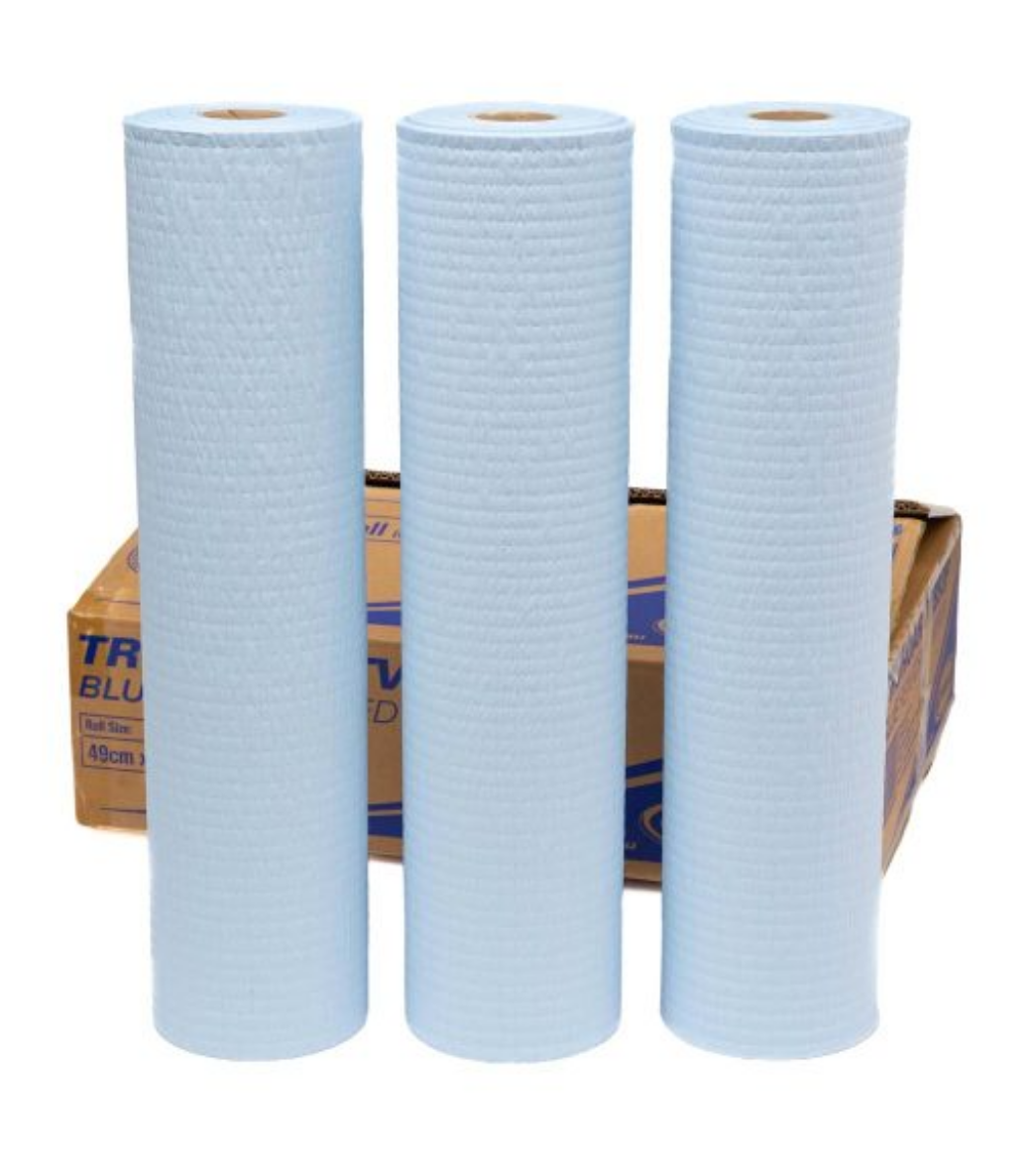 Picture of TRUROAR WIPES TVB93 BLUE 49CMx70M  3/CTN