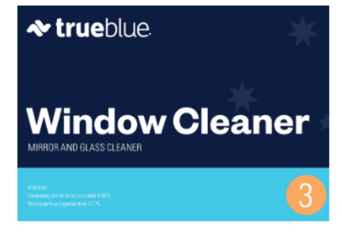 Picture of TRUEBLUE WINDOW CLEANER LABELS