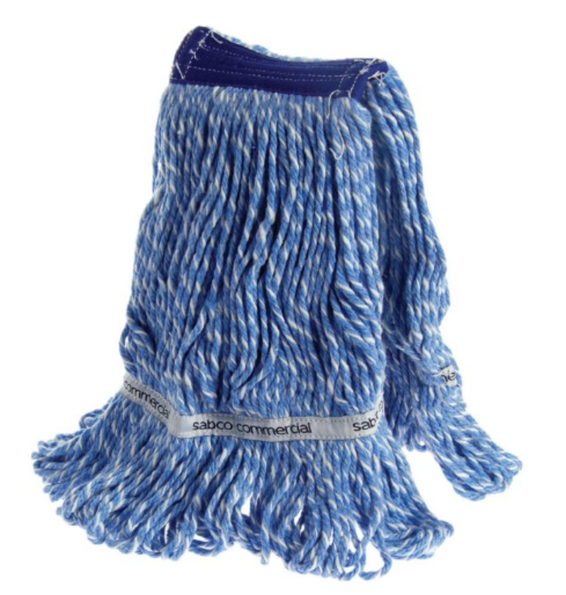 Picture of MOP HEAD 350G PREMIUM LOOP BANDED BLUE