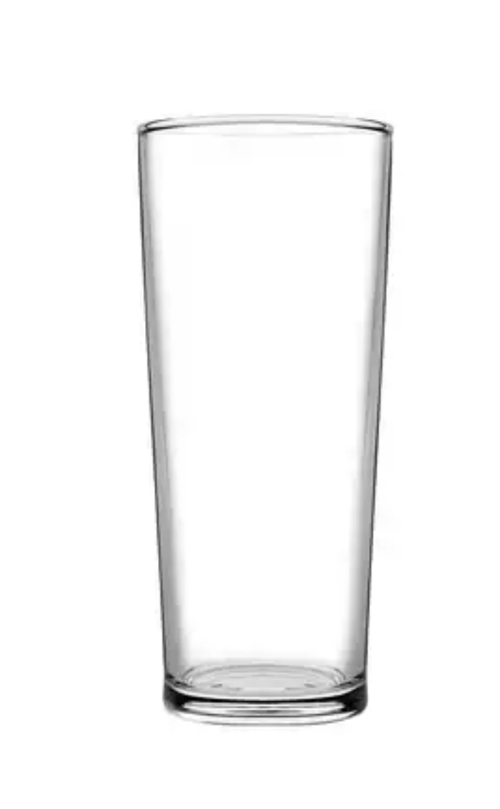 Picture of SENATOR TEMPERED 425ML BEER GLASS - CERTIFIED & NUCLEATED - CROWN GLASSWARE 24/CTN