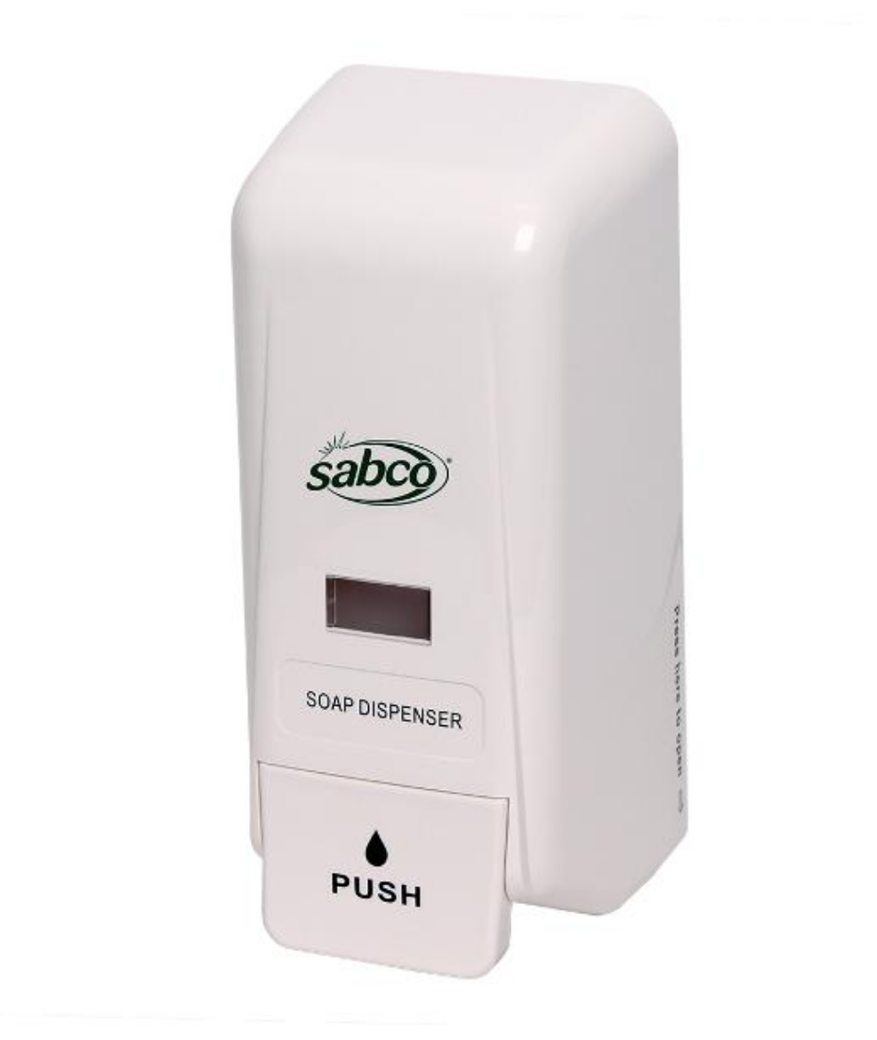 Picture of SABCO REFILLABLE LIQUID SOAP DISPENSER 1L