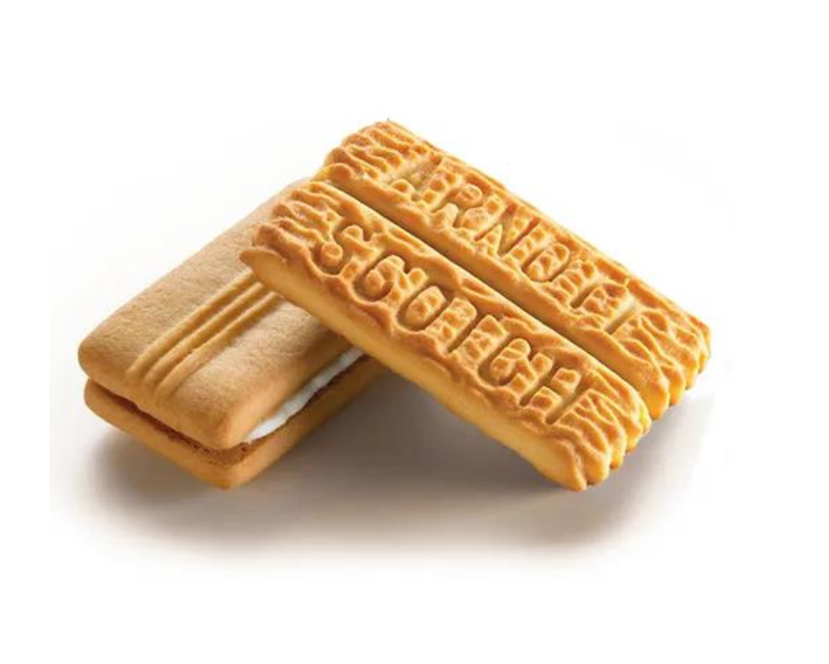 Picture of BISCUITS, ARNOTTS SHORT BREAD CREAM & SCOTCH FINGER 150/CTN