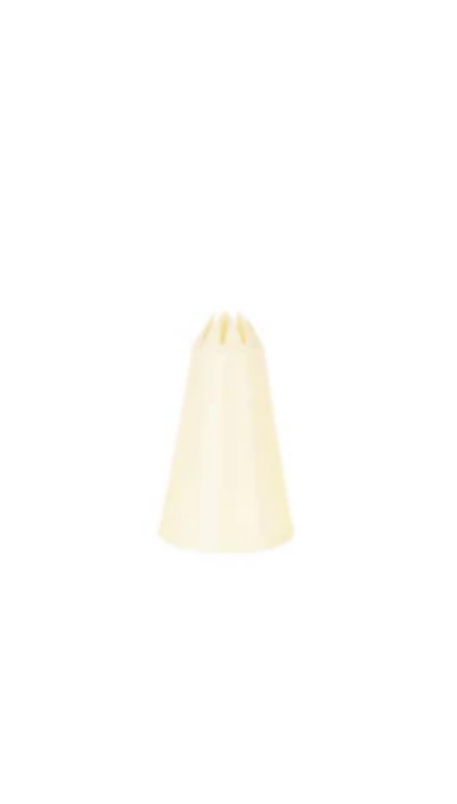 Picture of KITCHEN, TUBE STAR 7mm WHITE CHEF INOX 25/PKT