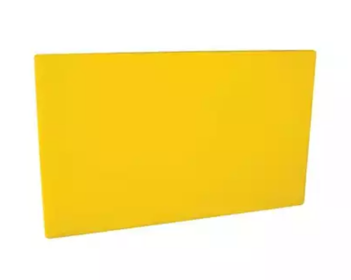 Picture of YELLOW CUTTING BOARD PE 380X510X13MM