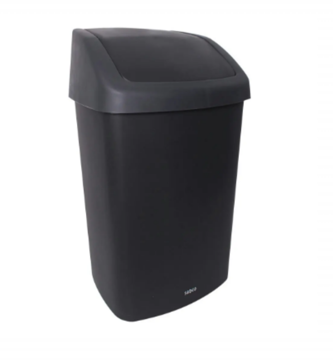 Picture of GREY RUBBISH BIN 50LTR SABCO