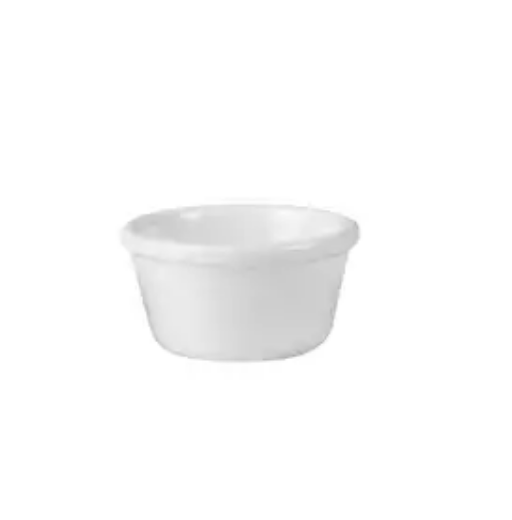 Picture of WHITE RAMEKIN 85MM ?? | 120ML | 50MM H - RYNER MELAMINE