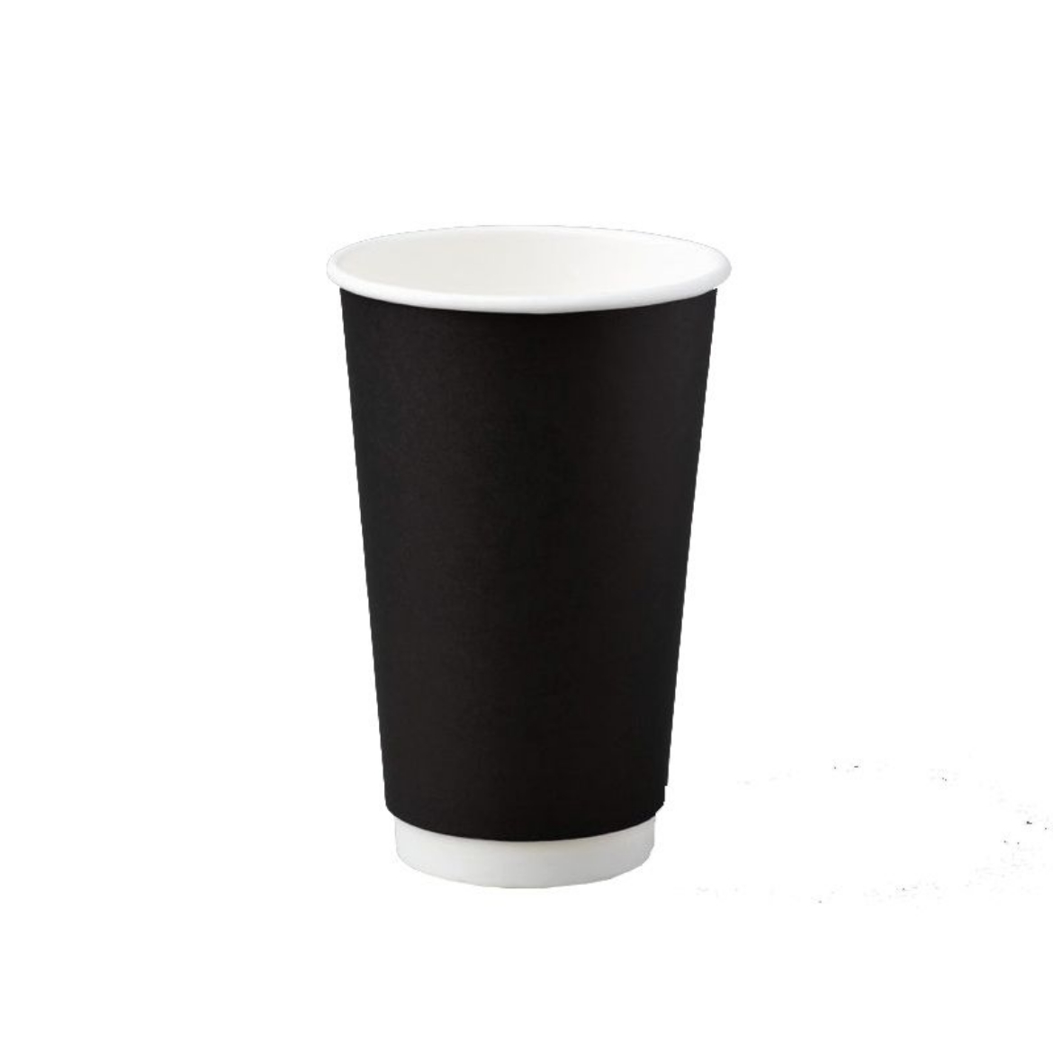 Picture of CUP, COFFEE 16oz BLACK DOUBLE WALL BETAECO 90mm 500/CTN