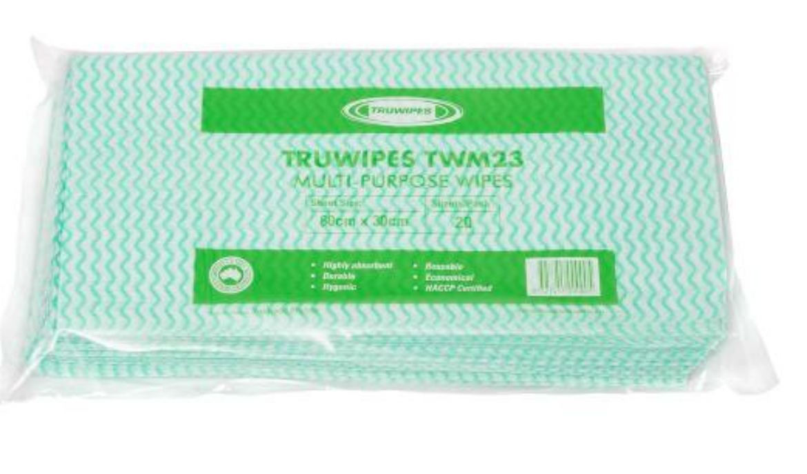 Picture of TRUWIPES MEDIUM GREEN 280/CTN