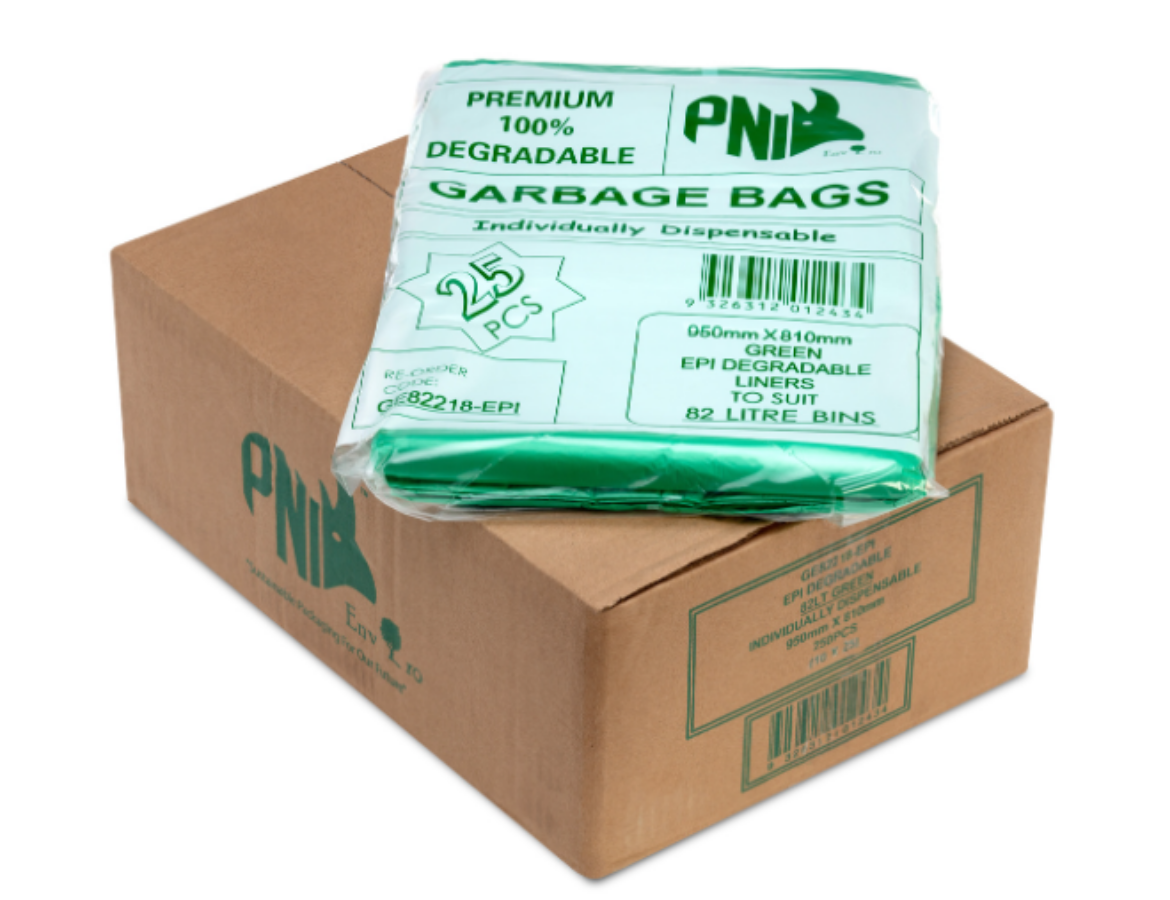 Picture of 82L HDPE GREEN EPI PREMIUM 250/CTN