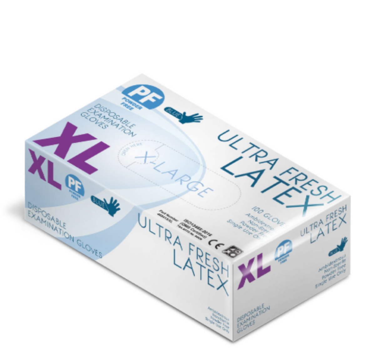 Picture of LATEX POWDERED GLOVES XL 100/PACK