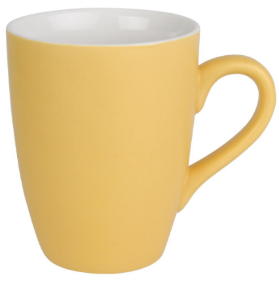 Picture of OLYMPIA MATT PORCELAIN MUG YELLOW 340ml (CS040) 6/CTN