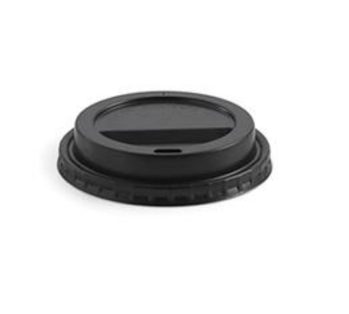 Picture of LID, COFFEE BLACK SUIT 8-16oz PREMIUM 1000/CTN