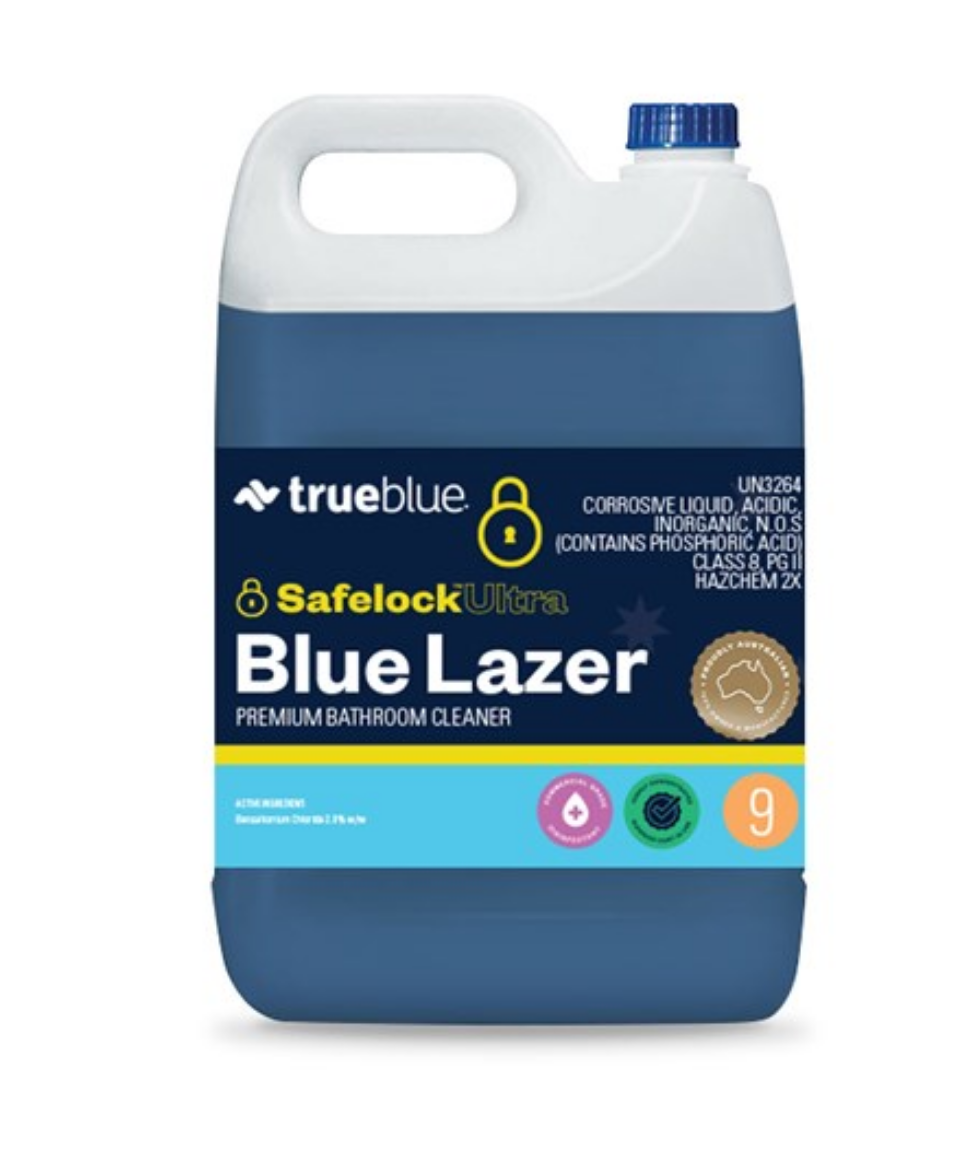 Picture of SAFELOCK BLUE LAZER BATHROOM CLEANER 5L 2/CTN