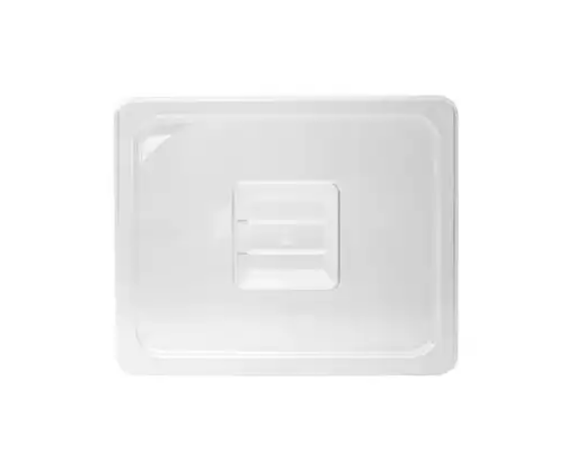 Picture of SOLID PC GASTRONORM LID 1/1 SIZE - POLYCARBONATE | CLEAR - 530X325MM | CATERRAX