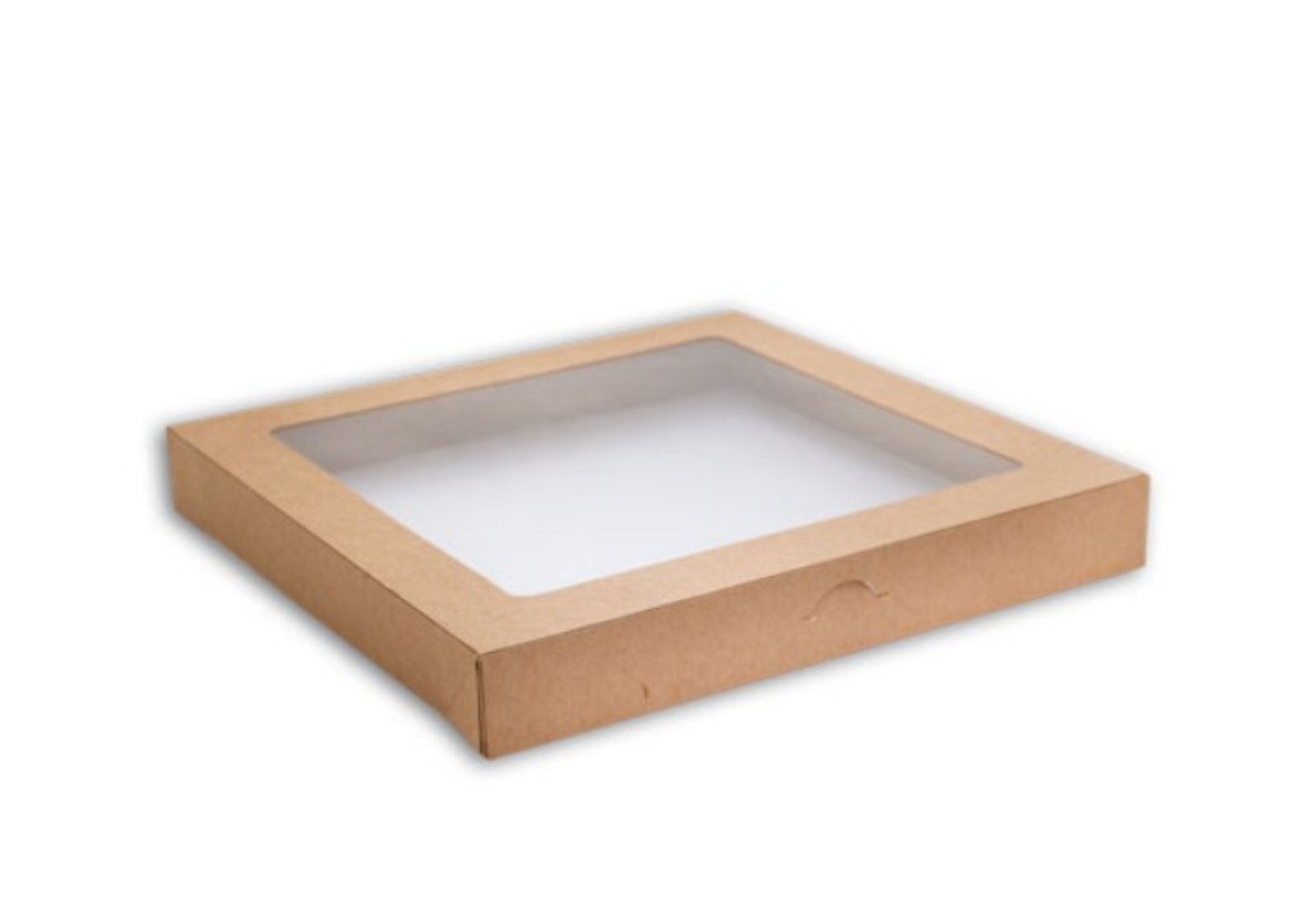 Picture of LID, CATERING TRAY KRAFT SMALL 228x229x30 100/CTN