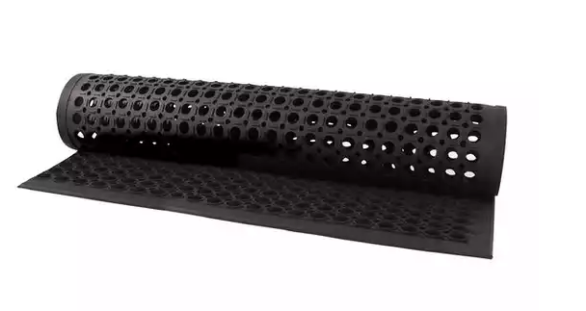 Picture of BAR / KITCHEN RUBBER MAT BLACK 1550X930MM