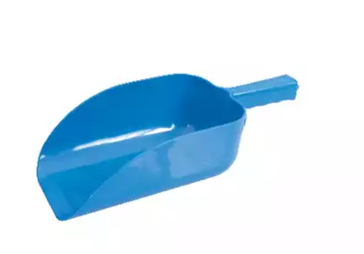 Picture of SCOOP BLUE FLAT BOTTOM POLYCARB 350ML