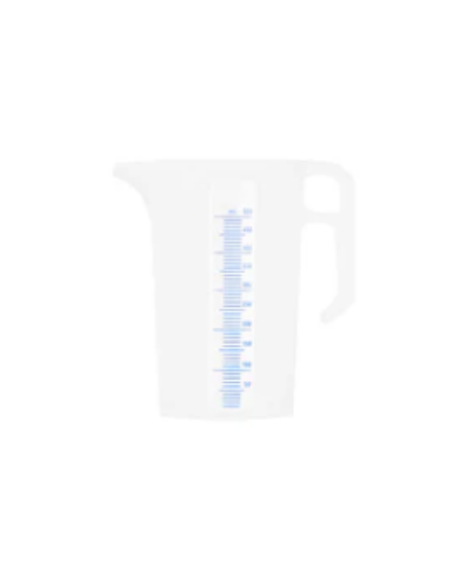 Picture of CHEF INOX BLUE SCLAE PP THEMO MEASURING  JUG-0.50LT