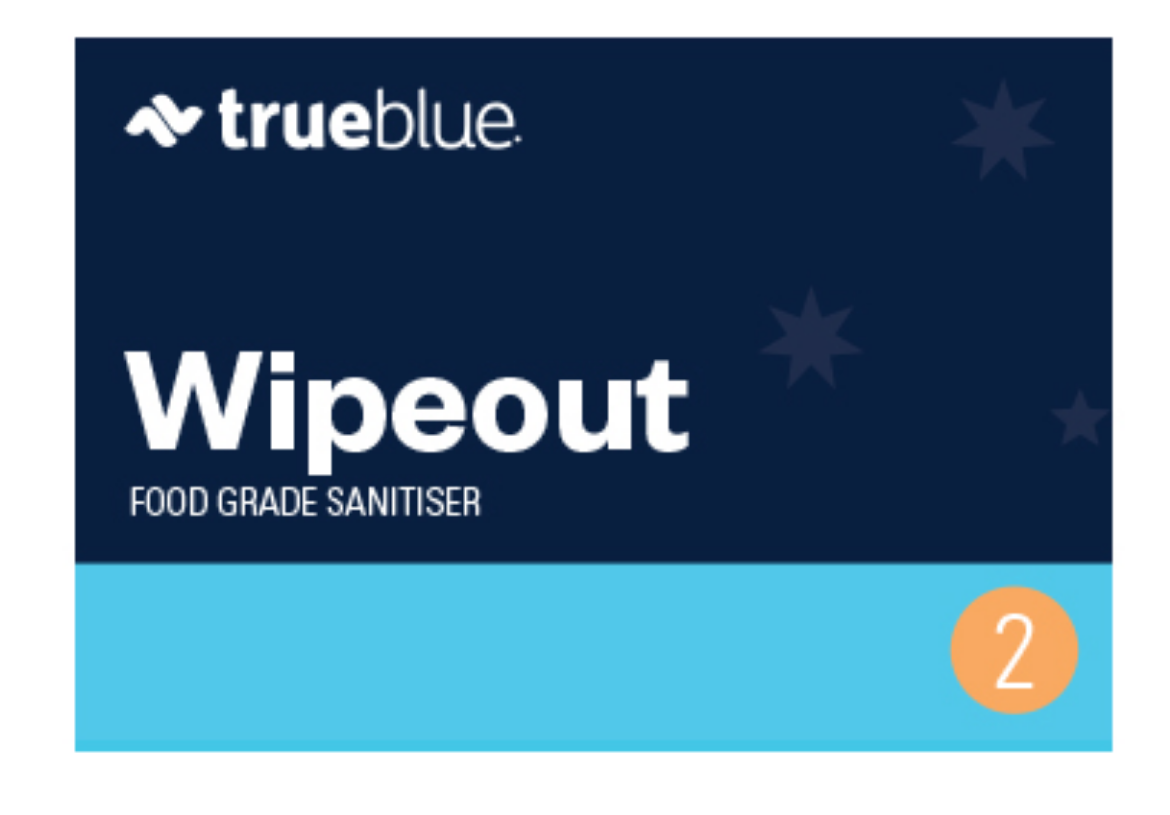 Picture of TRUEBLUE WIPEOUT LABELS
