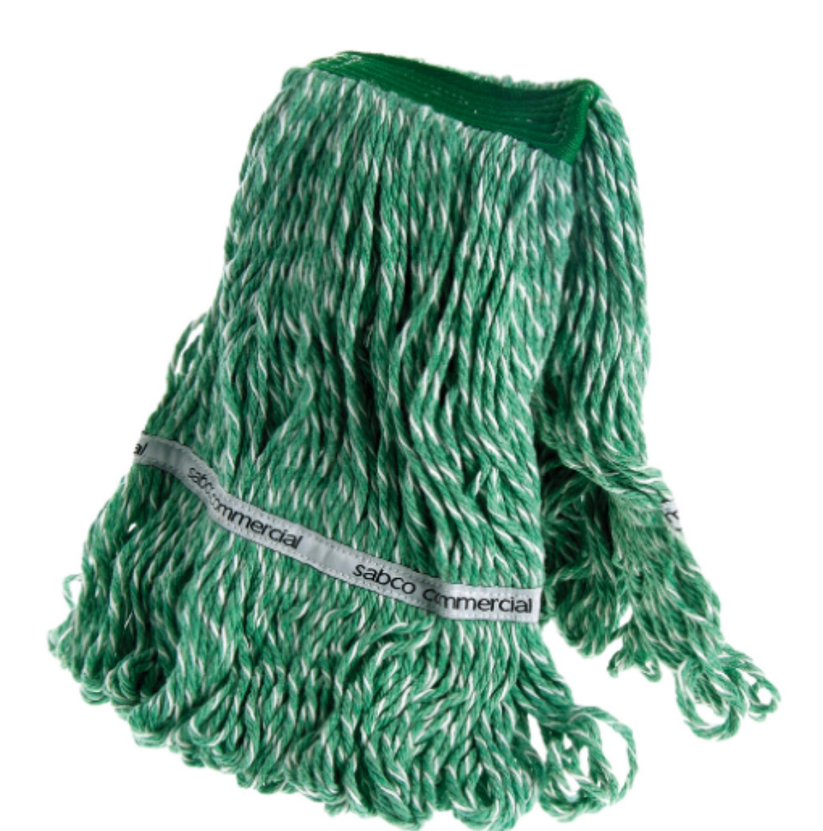 Picture of MOP HEAD 350G PREMIUM LOOP BANDED GREEN