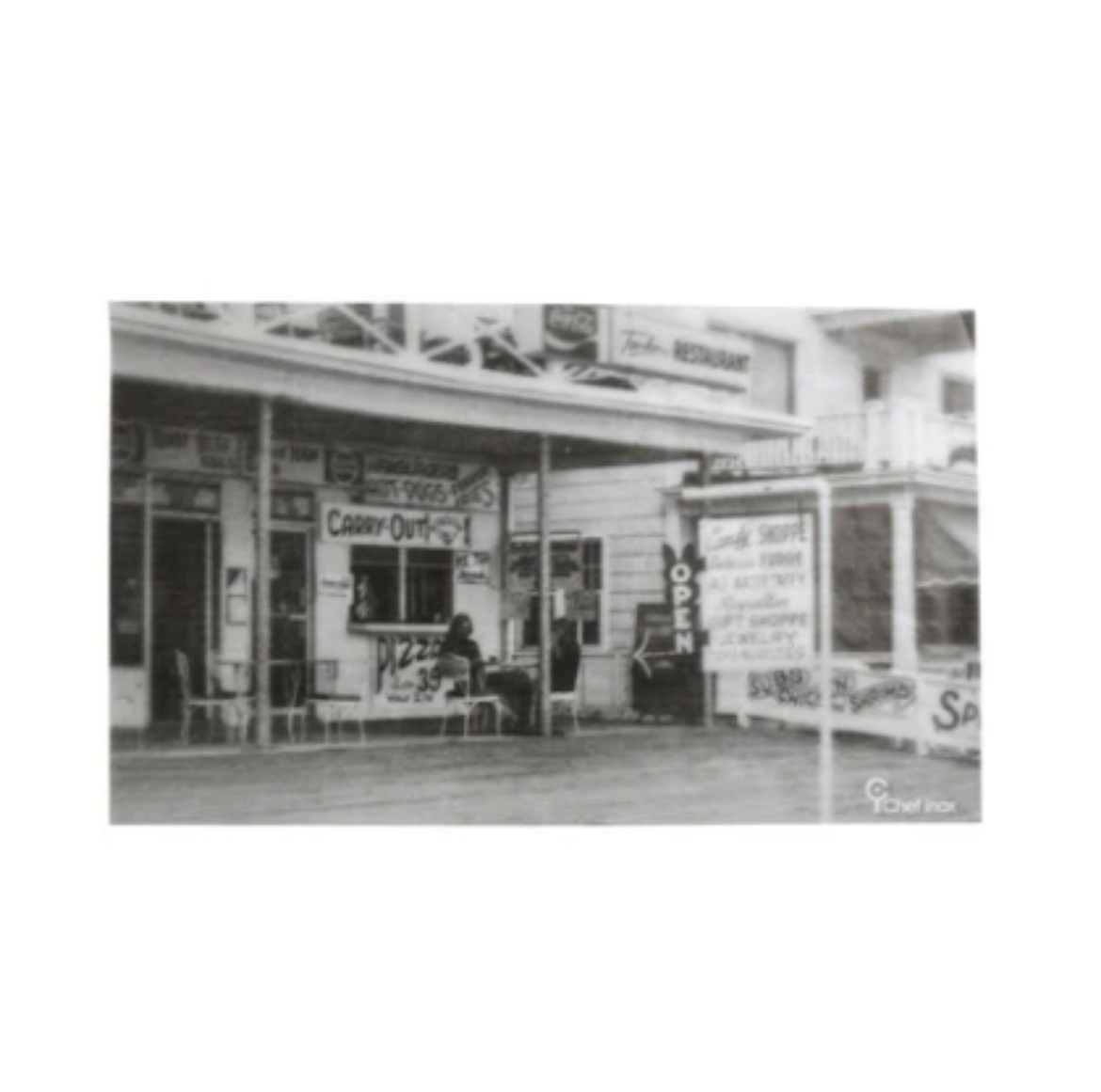 Picture of GREASEPROOF PAPER VINTAGE CORNER STORE 190x 310mm 200/REAM