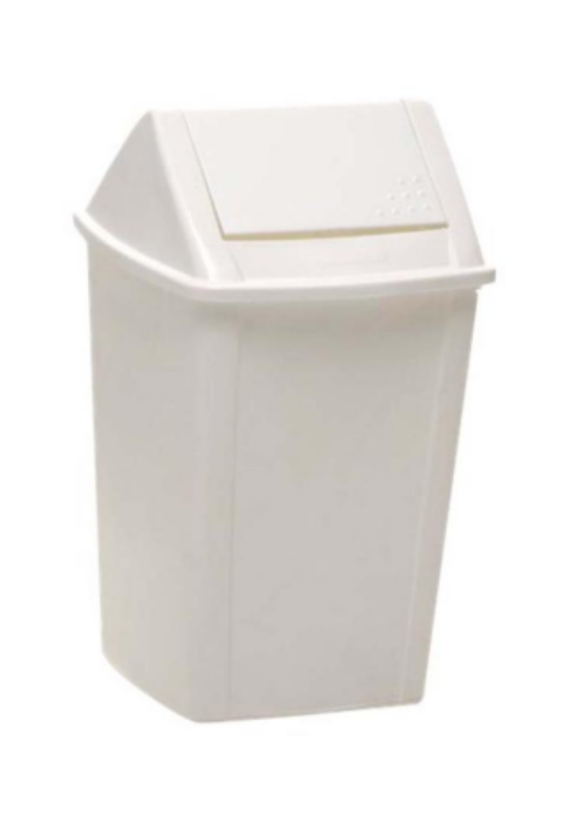 Picture of WHITE TIDY FLIP BIN 30L