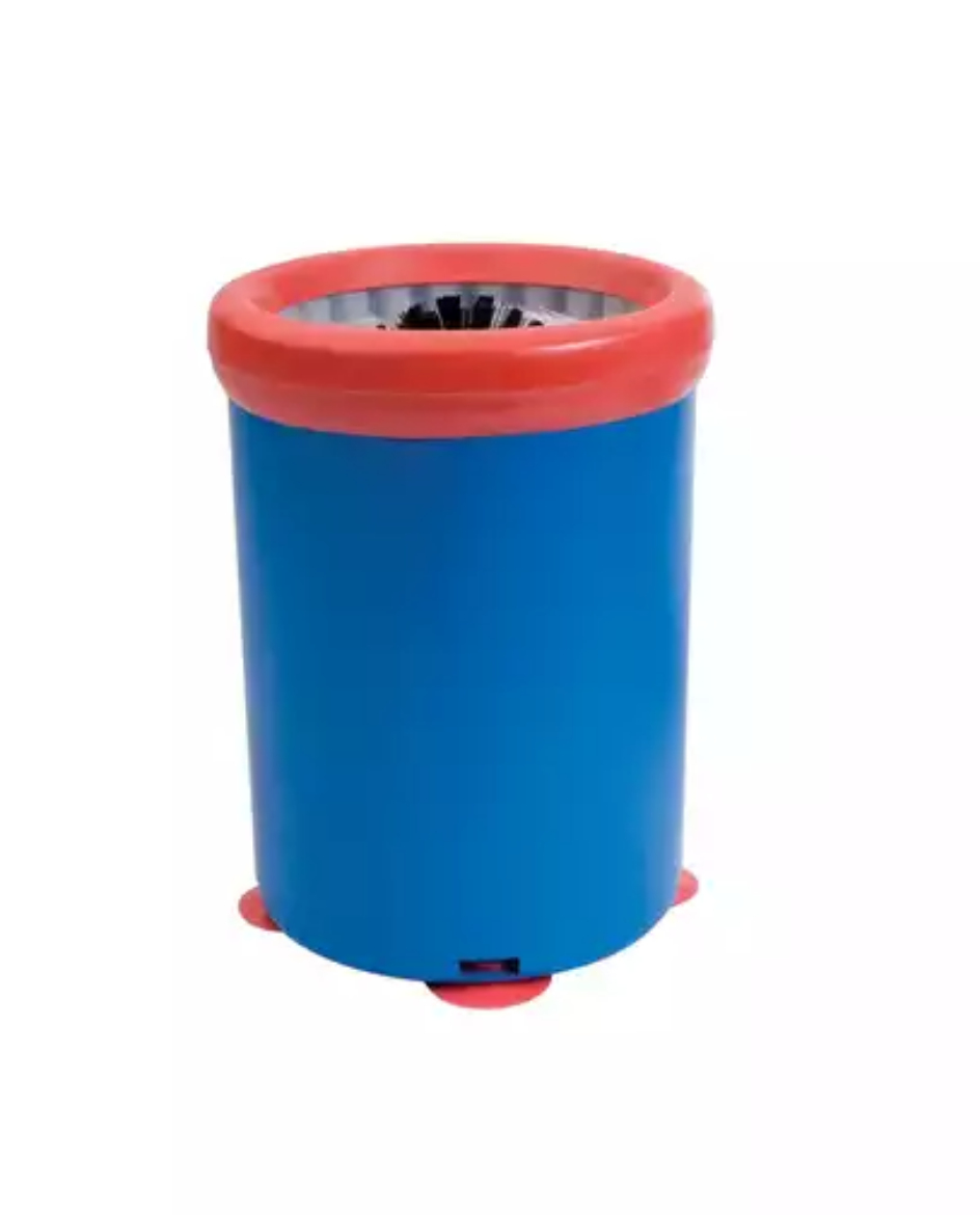 Picture of SINGLE GLASS BRUSH BLUE BODY / WITH SUCTION CUPS