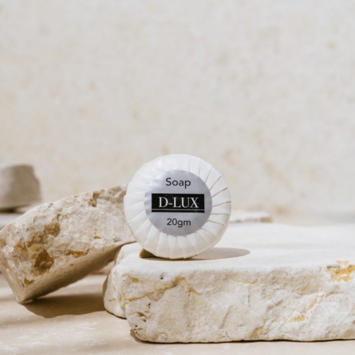 Picture of BATH SOAP 20GM PLEAT WRAP D-LUX 500/CTN
