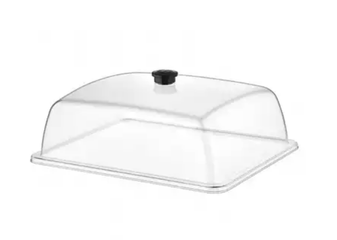 Picture of RECTANGLE DOME COVER 1/2 SIZE - POLYCARB