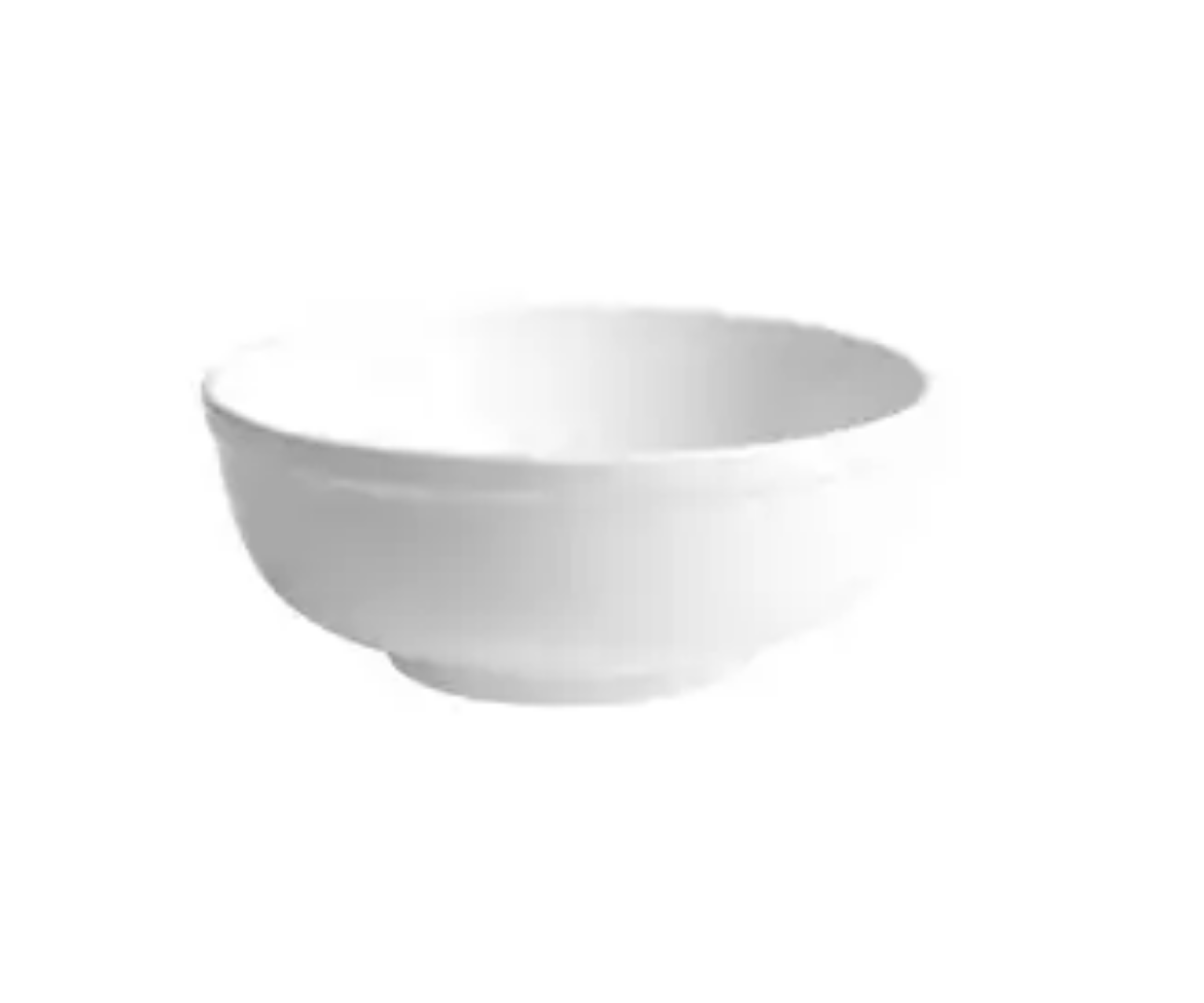Picture of BOWL, 185MM 1000ML WHITE NOODLE SOUP BOWL BISTRO ROUND 24/CTN