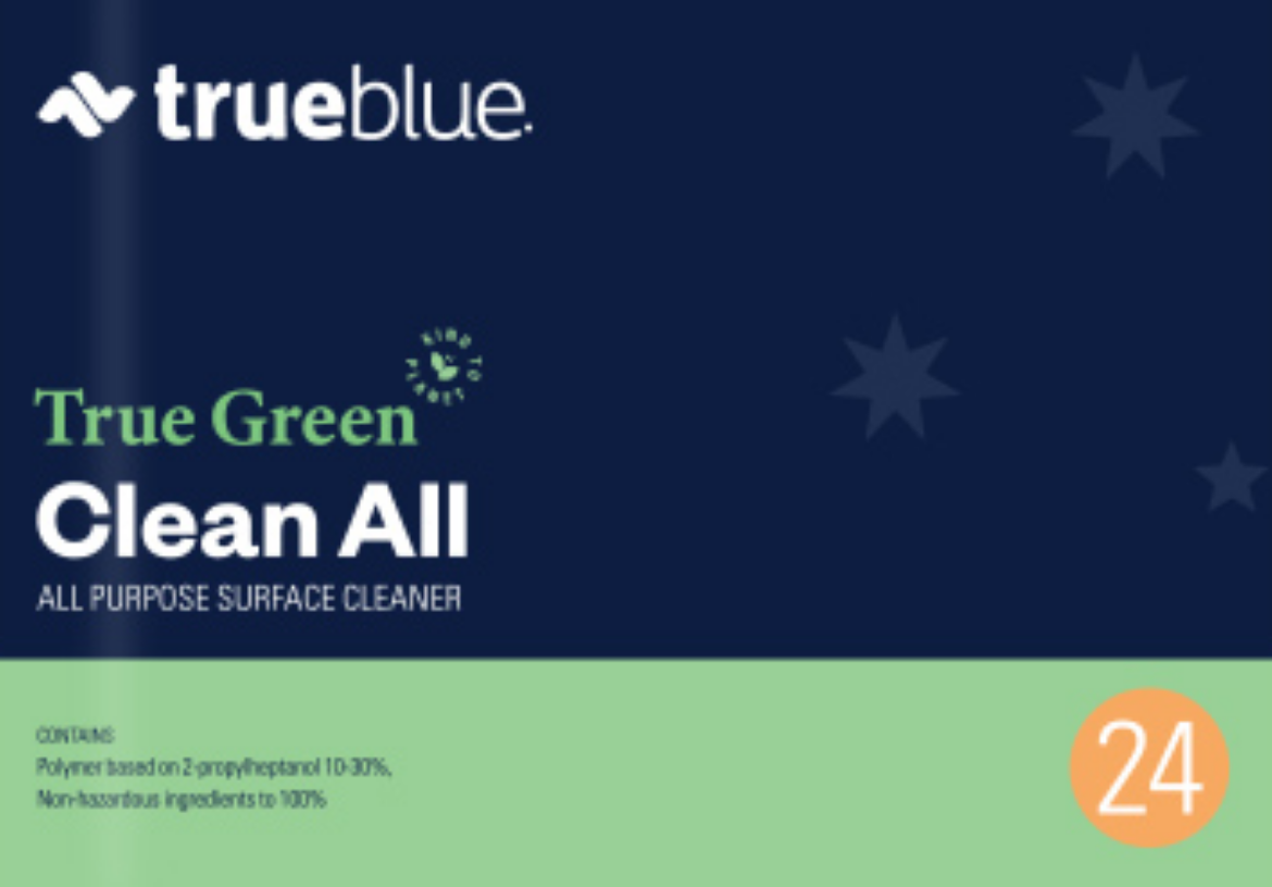 Picture of LABEL, CLEAN ALL TRUE GREEN