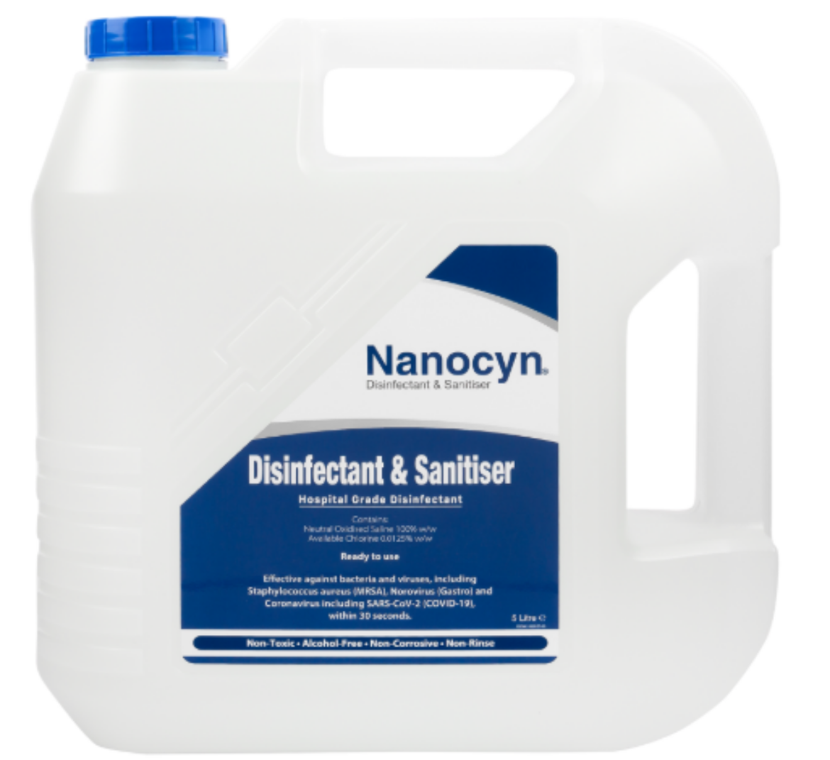 Picture of NANOCYN DISINFECTANT & SANITISER 5L