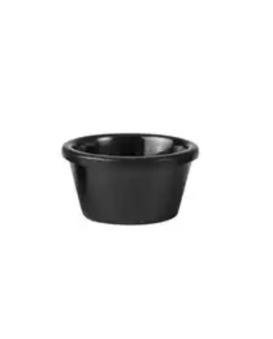 Picture of BLACK RAMEKIN 72MM | 60ML | 40MM H - RYNER MELAMINE