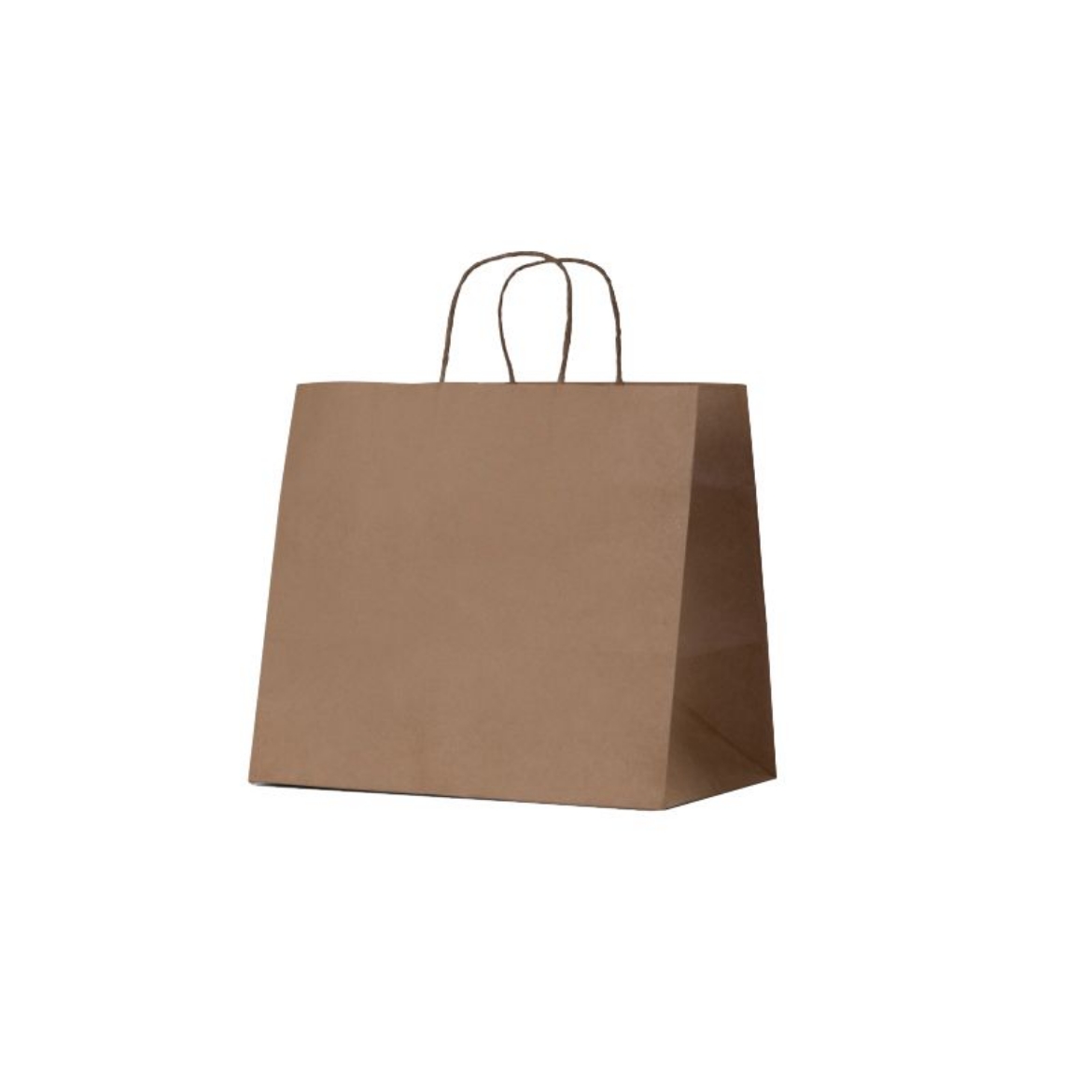 Picture of BAG, CARRY KRAFT TWIST HANDLE 320x350+230 (LARGE BETAECO) 250/CTN