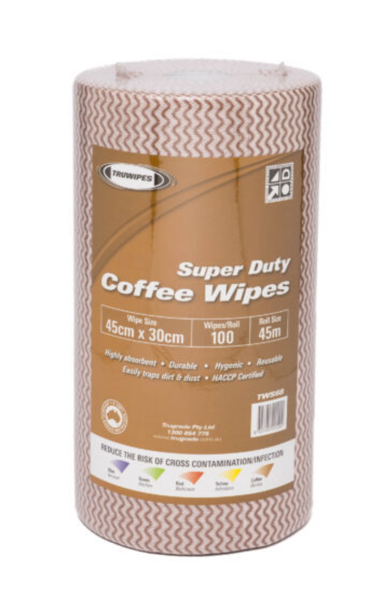 Picture of WIPES, CHUX COFFEE TRUWIPE HEAVY DUTY 100/ROLL