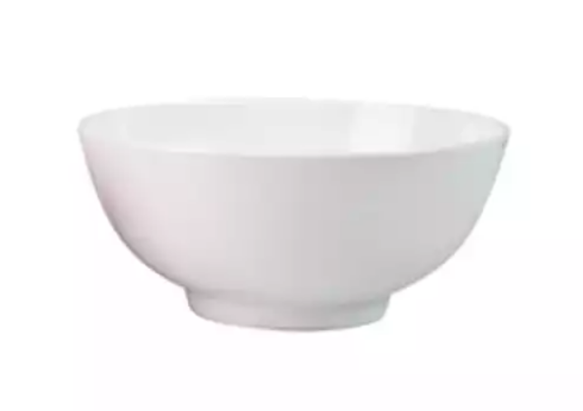 Picture of NOODLE BOWL WHITE 110MM MELAMINE