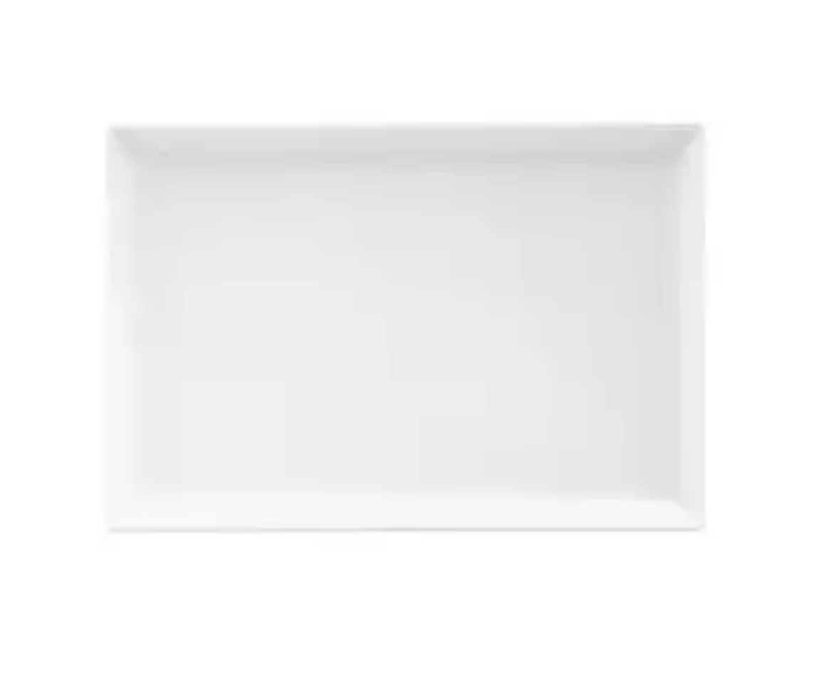 Picture of WHITE RECTANGULAR PLATTER 300X200MM - RYNER MELAMINE