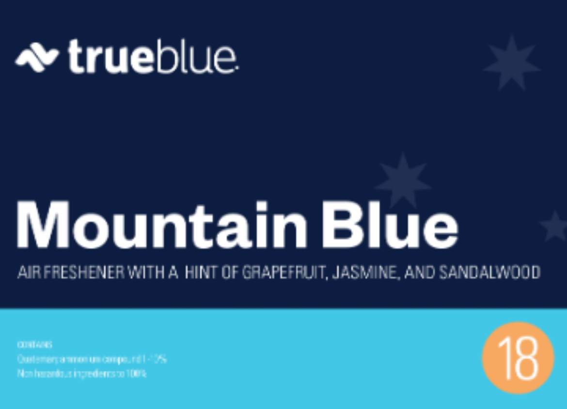Picture of TRUEBLUE MOUNTAIN BLUE LABEL