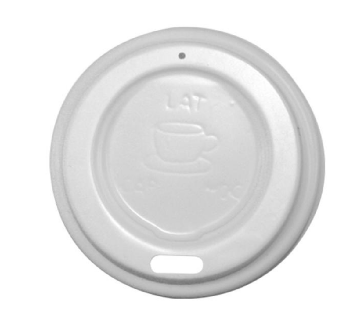Picture of LID, COFFEE 4oz WHITE PREMIUM 50/PACK
