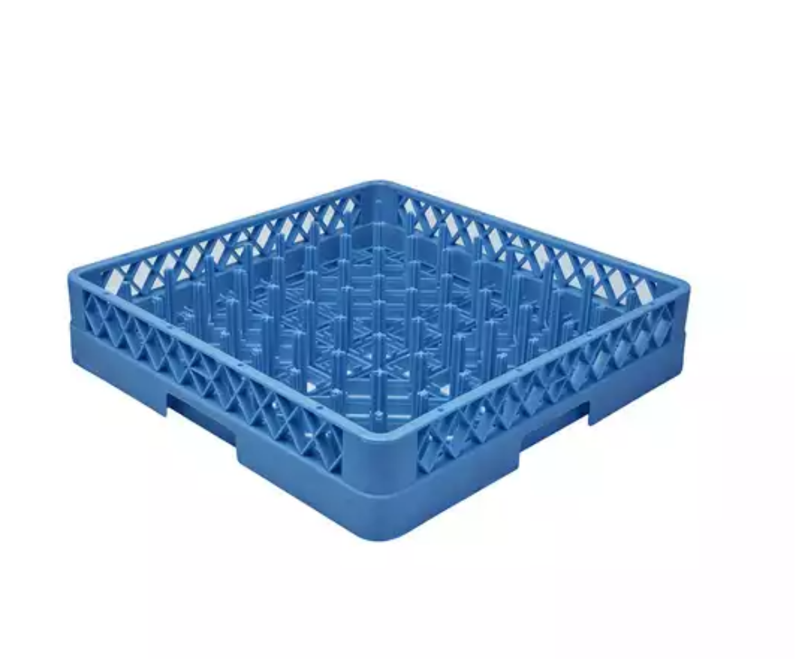 Picture of BLUE RACK FLATWARE - PLATE & TRAY - DISHWASHING - CATERRAX - 500X500X100MM