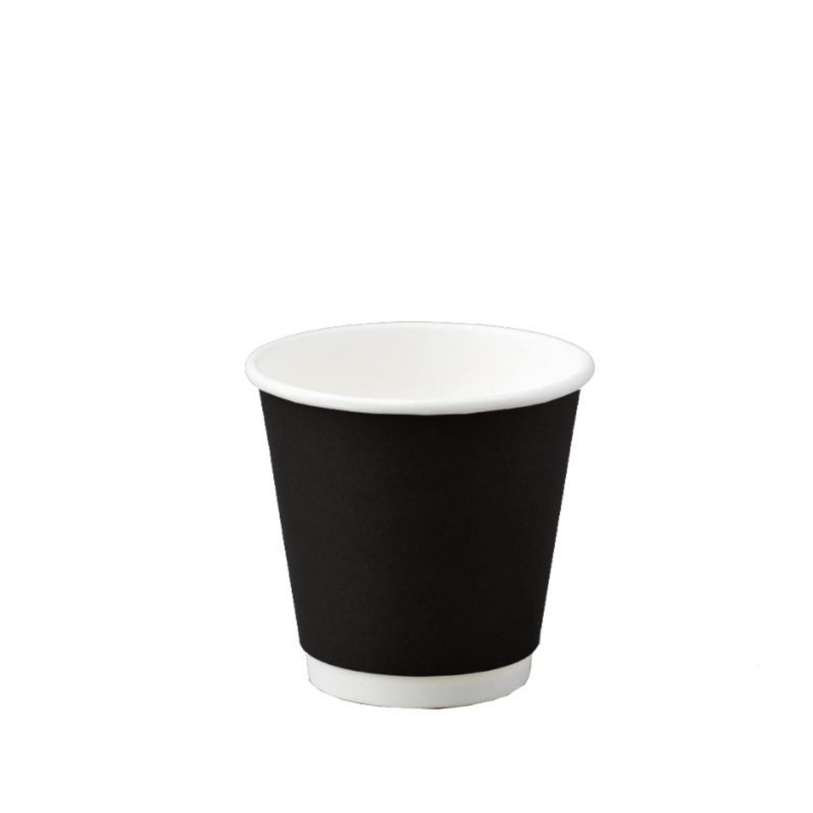 Picture of CUP, COFFEE 8oz BLACK DOUBLE WALL 90mm BETAECO 500/CTN